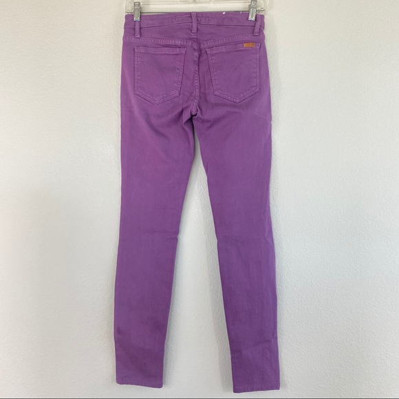 Joe’s Jeans Colored Skinny Jean Purple Passion 26 - Picture 3 of 9